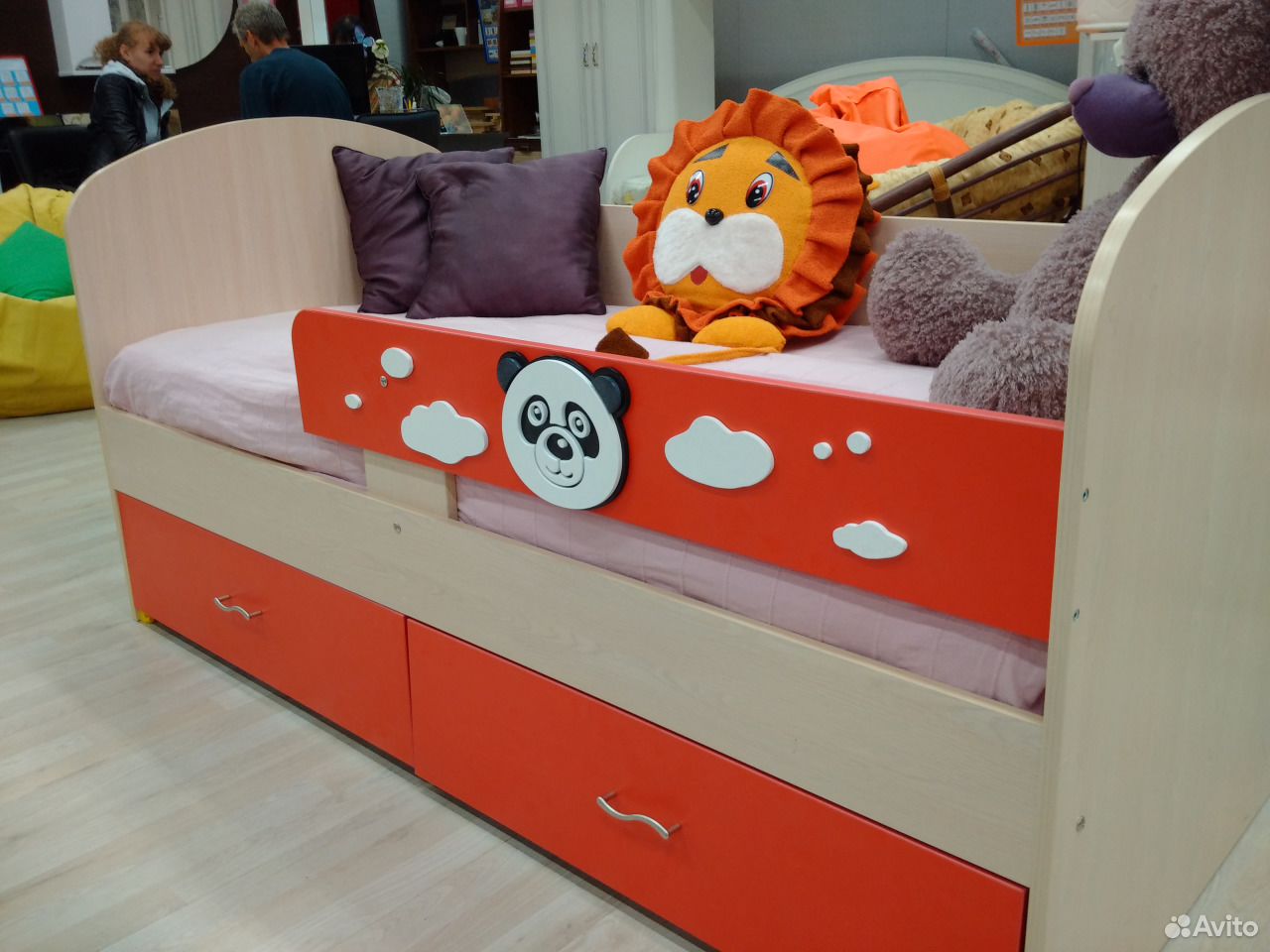 Детская кровать Панда