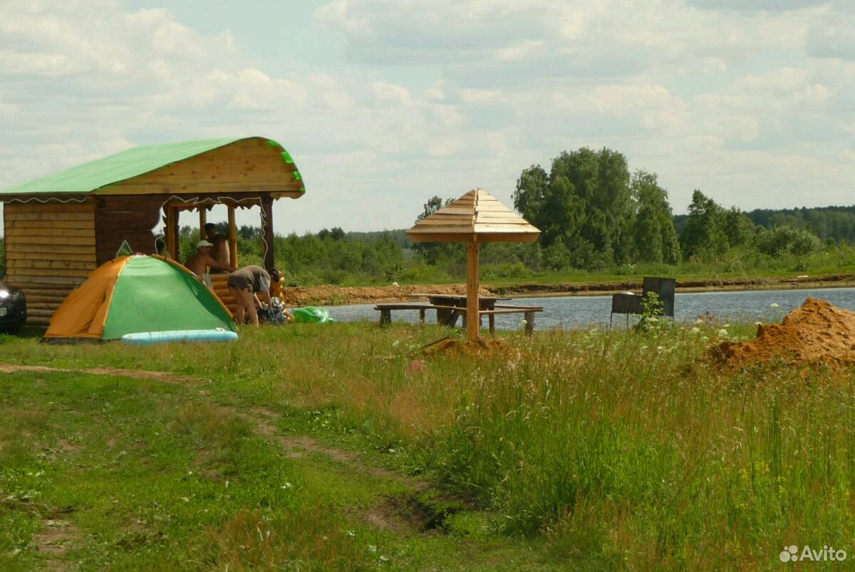 Безруковский пруд в каменке база отдыха