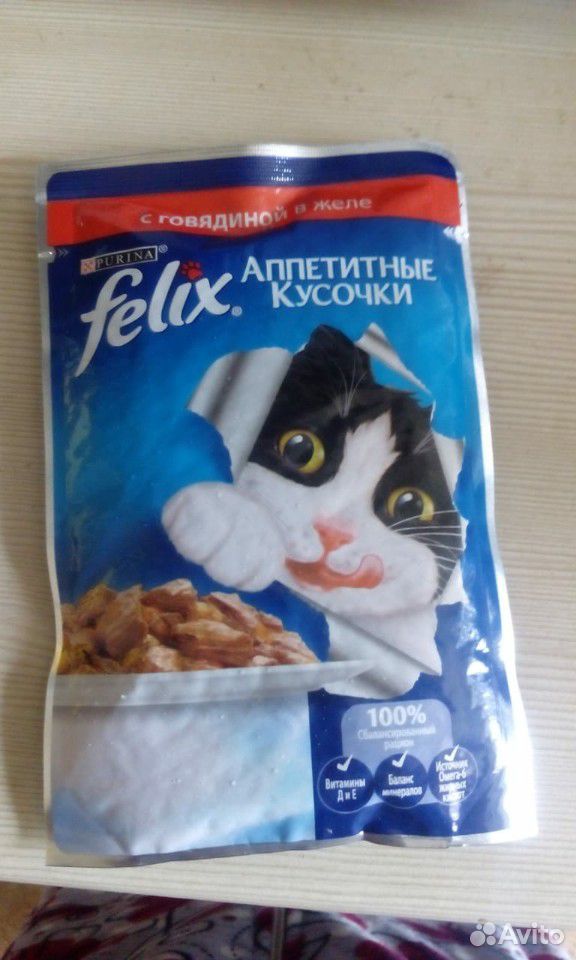 Корм для кошек" Феликс" купить на Зозу.ру - фотография № 1