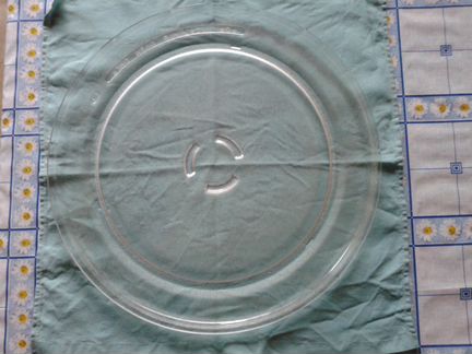 Тарелка поднос для микроволновой свч печи 360 мм