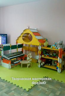 Детский игровой домик-конструктор