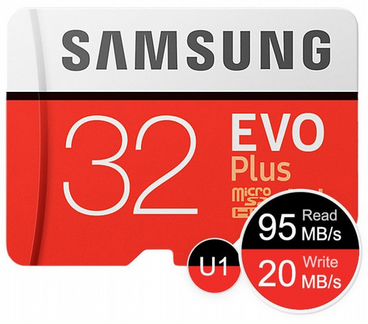Новая micro SD SAMSUNG EVO Plus 32Гб