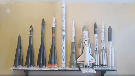 Коллекция макетов ракет 10 шт. Добавил Протон - К
