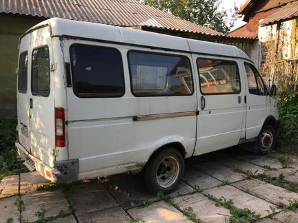 ГАЗ ГАЗель 3221 2.4 МТ, 1999, микроавтобус