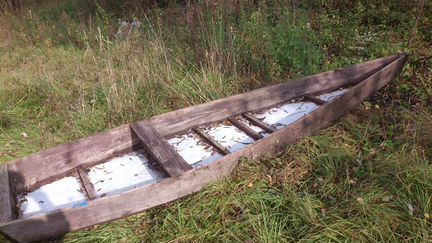 Деревянная лодка