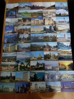Коллекция календариков Города 1984-1992гг. 77 штук