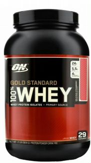 Протеин Optimum Nutrition 100 Whey Gold Sta 940гр