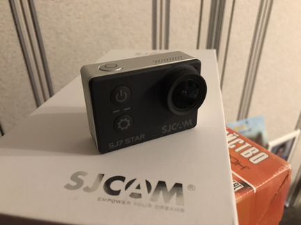 Экшн камера sjcam SJ7 Star + Монопод sjcam