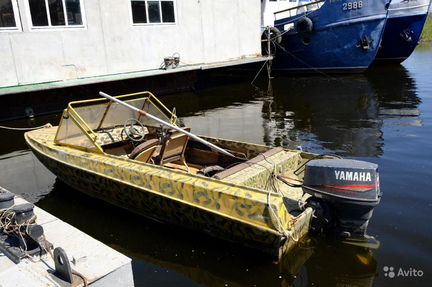 Моторное судно Казанка 5М с мотором yamaha 55