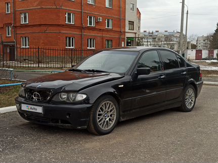 BMW 3 серия 2.5 МТ, 2002, битый, 200 000 км