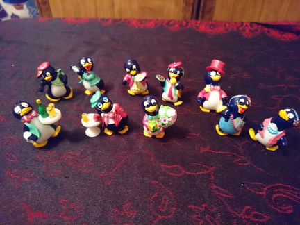 Пингвины в баре киндеры (полная коллекция)