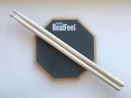Пэд evans Real Feel 7” + палочки