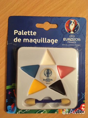 Краски для макияжа (грим) футбольного болельщика