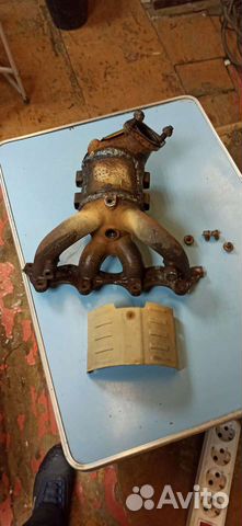 Выпускной коллектор Hyundai Solaris