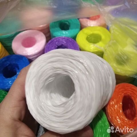 Нитки для вязания мочалок (полипропиленовые)