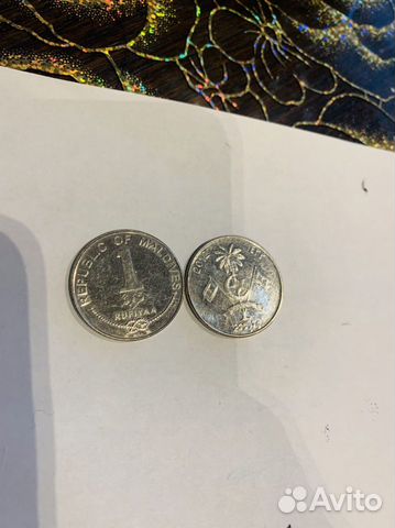 Монета мальдивы