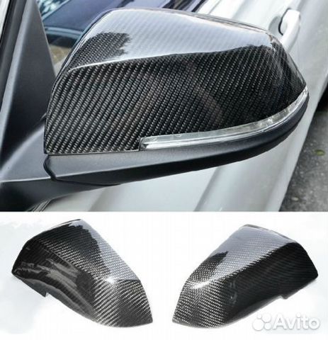 Карбоновые накладки на зеркала BMW F20 F22 F30 F32 Карбоновые накладки на зеркала BMW F20 F22 F30 F32