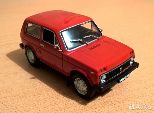 Автомобиль Нива, ваз 2121, модель масштаб - 1/43