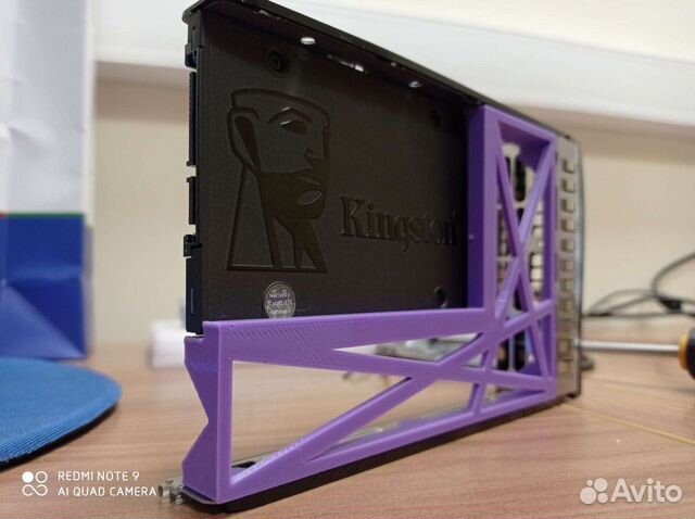 Переходник для диска SSD/HHD 2.5 на 3.5/салазка su