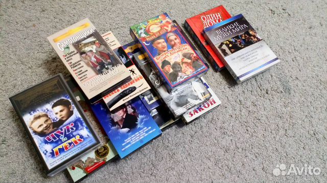 VHS кассеты / фильмы /лицензионные / 14 шт
