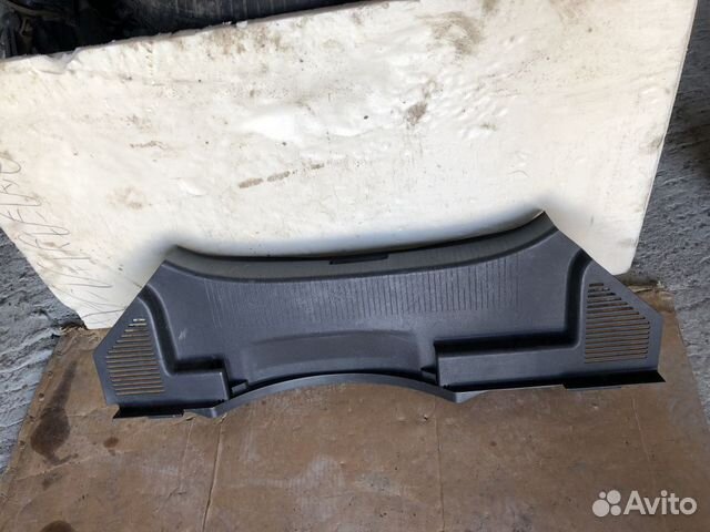 Накладка задней панели opel astra H GTC 3d