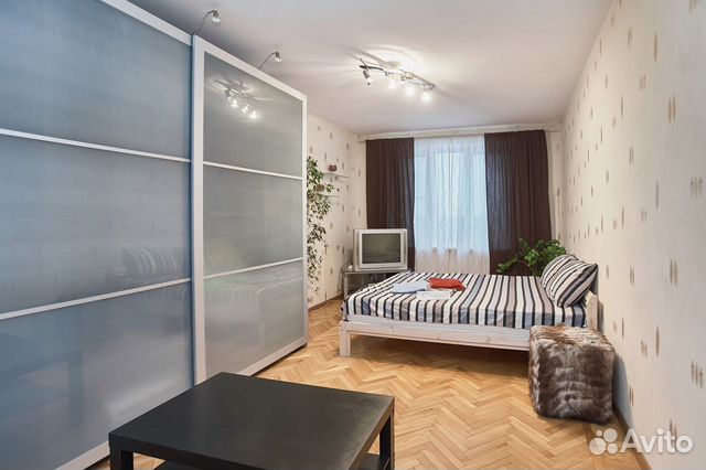 

1-к. квартира, 38 м², 2 кровати
