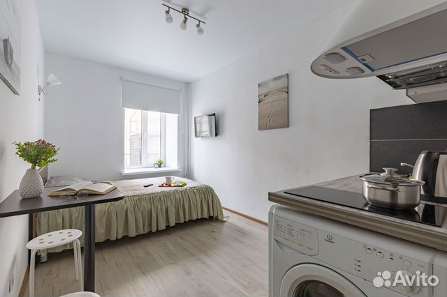 

Квартира-студия, 23 м², 1 кровать