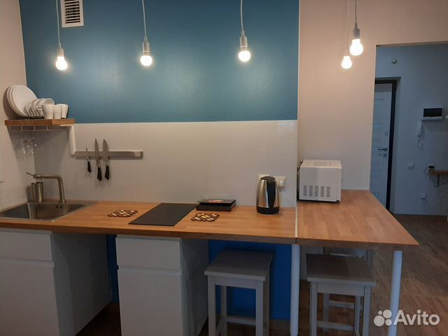 

Квартира-студия, 32 м², 2 кровати