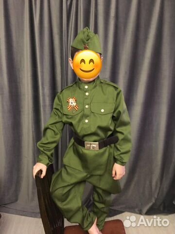Детский военный костюм аренда