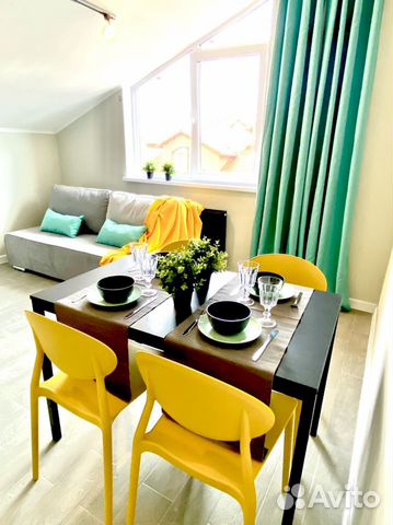 

1-к. квартира, 50 м², 2 кровати