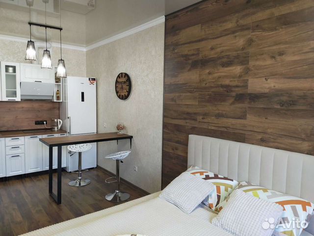 

Квартира-студия, 33 м², 2 кровати