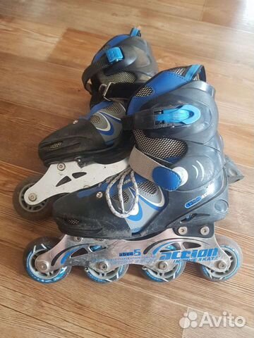 Роликовые коньки детские раздвижные р35-38