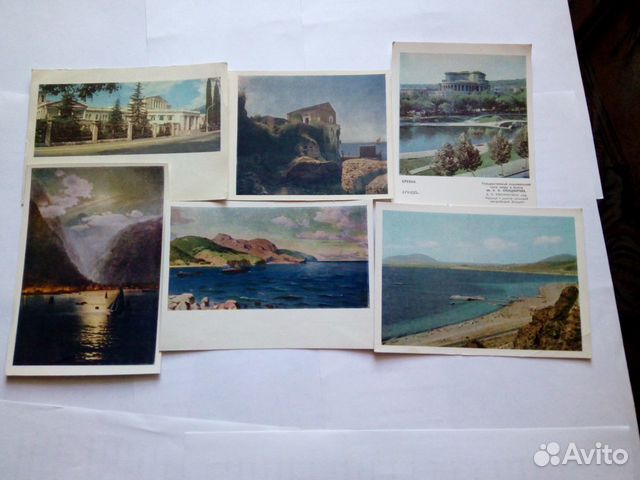 Старые открытки СССР 50-60-х годов