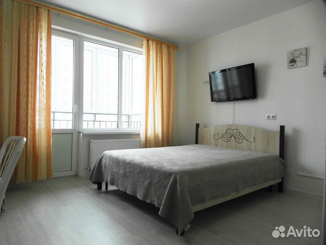 

Квартира-студия, 27 м², 2 кровати