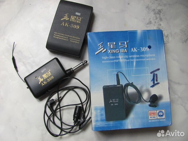 Микрофон-петличка беспроводной