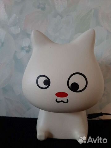 Лэд Led ночник светильник Кот