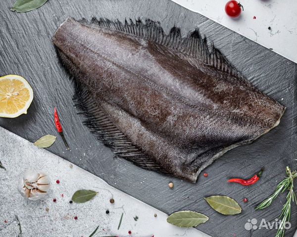 Палтус свежемороженный