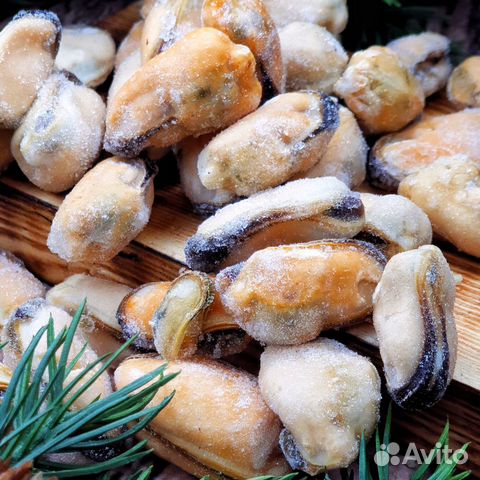 Мясо мидий 100-200 Чили, морепродукты