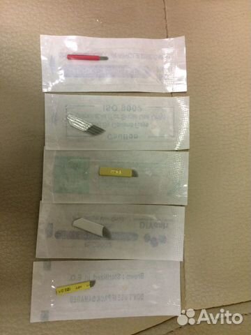 Иголки для перманентного макияжа. Манипулы