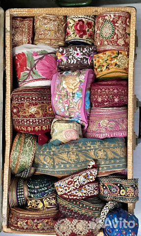 Тесьма, ленты, вышивка