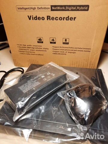 Видеорегистратор 4K, 8 каналов POE