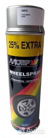 Motip wheelspray краска для литых и декоративных д