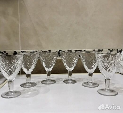 Бокалы хрусталь СССР