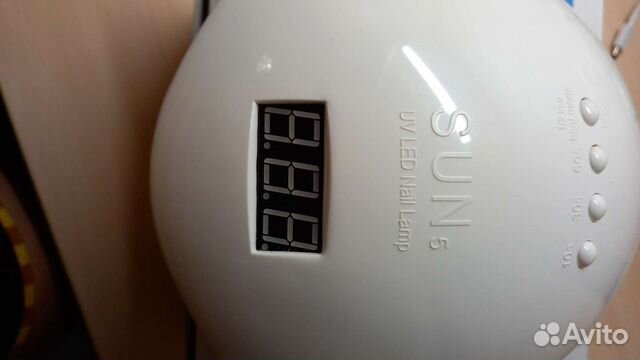 Лампа для маникюра новая