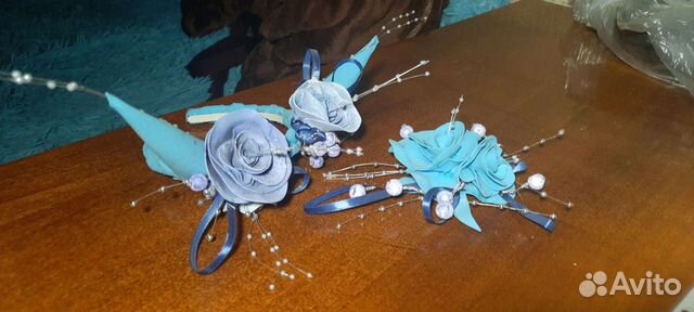 Ободок с цветами