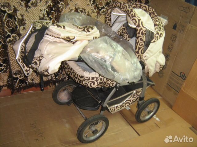 Коляска детская трансформер.зима-лето