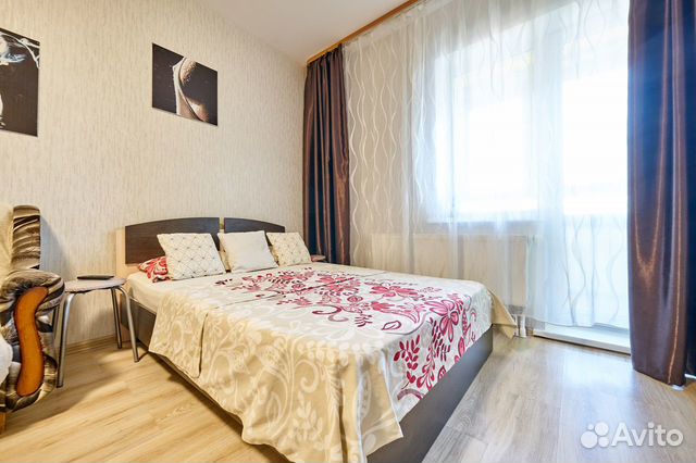 

Квартира-студия, 34 м², 2 кровати