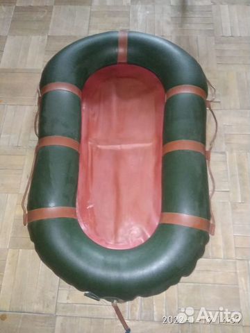 Лодка прорезиненная одноместная