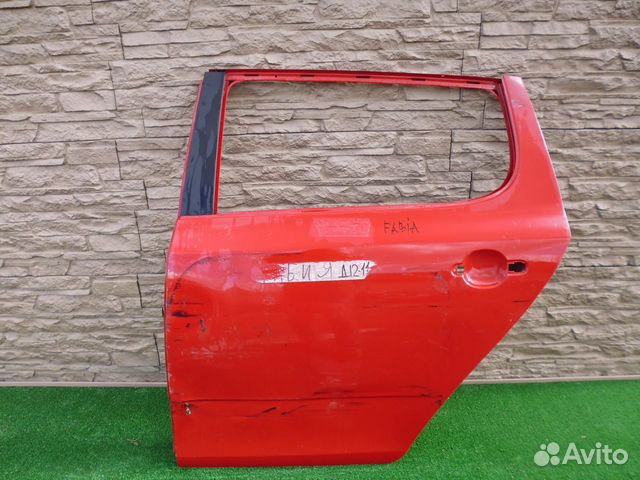 Шкода Фабиа 2 дверь задняя левая с 2007-2014