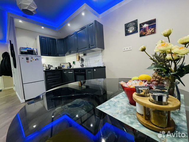 

1-к. квартира, 44 м², 2 кровати